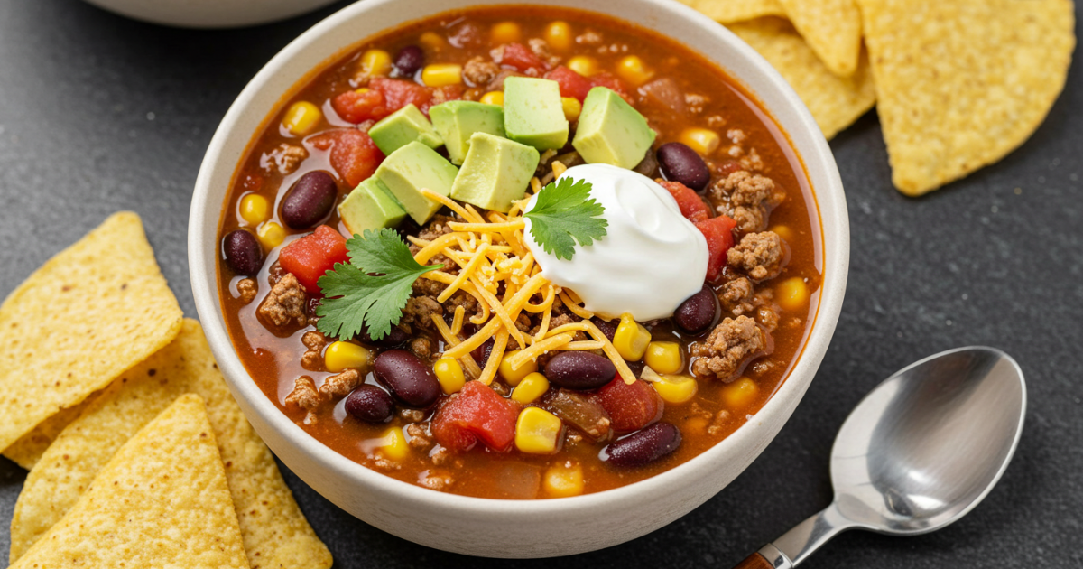 Delicious and Hearty Best Taco Soup Recipe