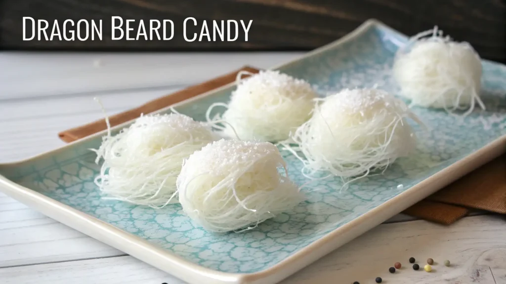 Dragon Beard Candy with Easy Instructions