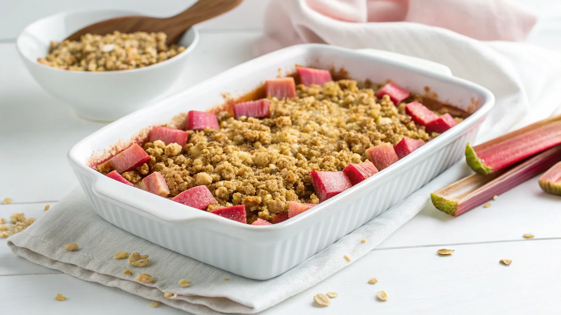 Perfect Rhubarb Crisp