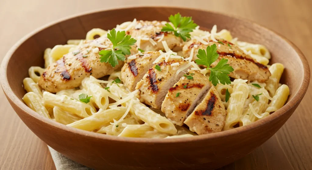 Creamy Garlic Parmesan Chicken Pasta – Easy One-Pan Dinner