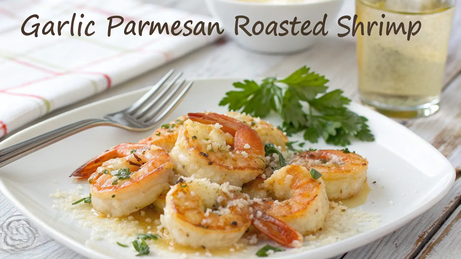 Garlic Parmesan Roasted Shrimp – Easy and Crispy Shrimp Recipe