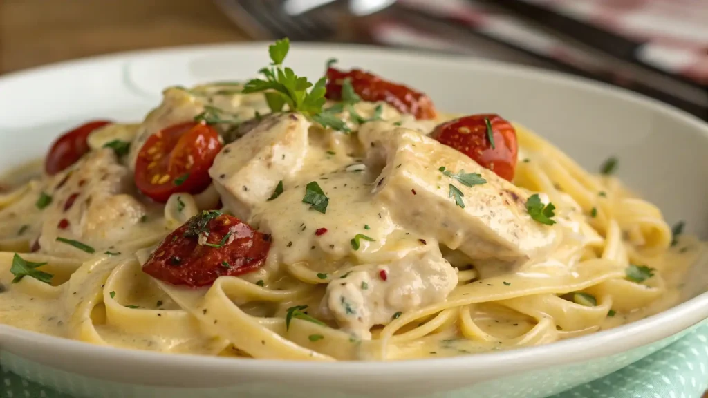 Creamy Dairy Free Chicken Alfredo