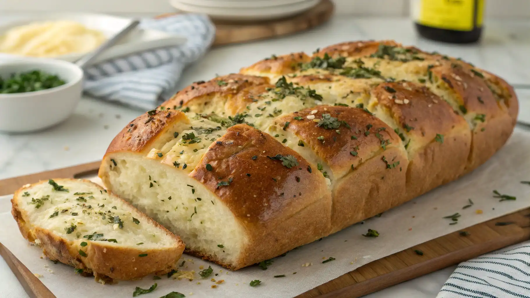 ITALIAN HERB AND CHEESE BREAD