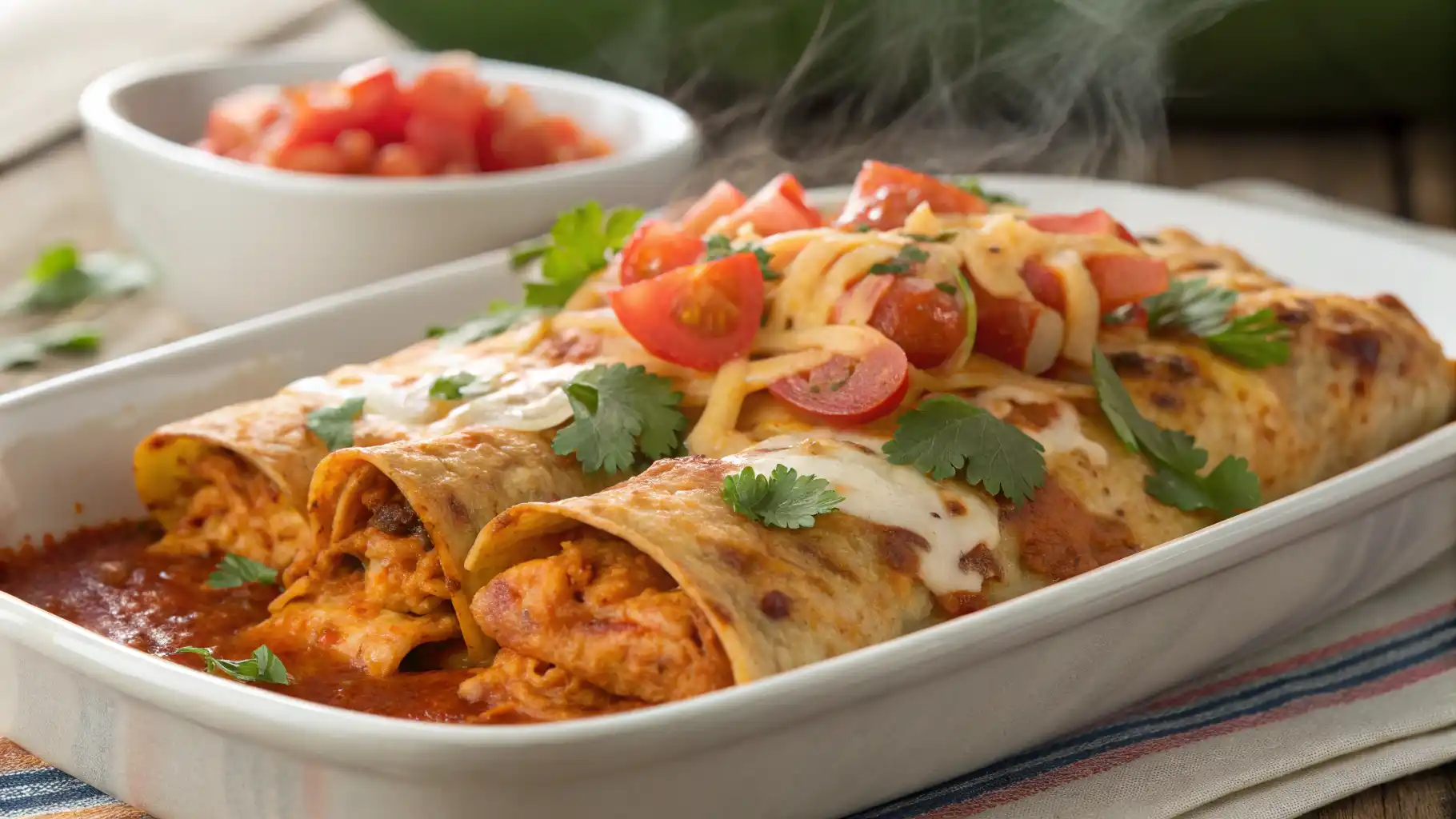 Ultimate Quick and Easy Chicken Enchiladas