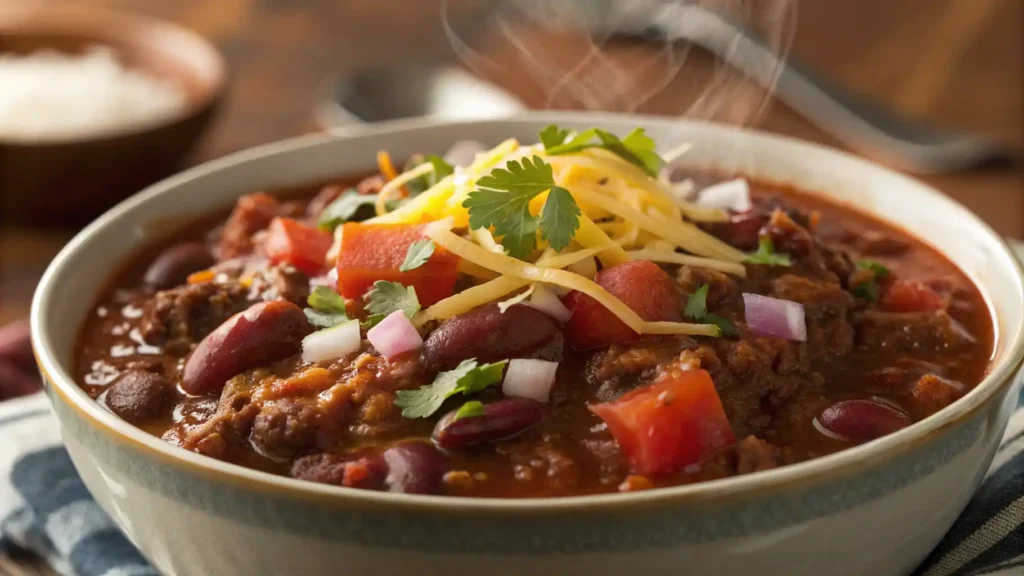 Delicious Super Bowl Chili Recipe