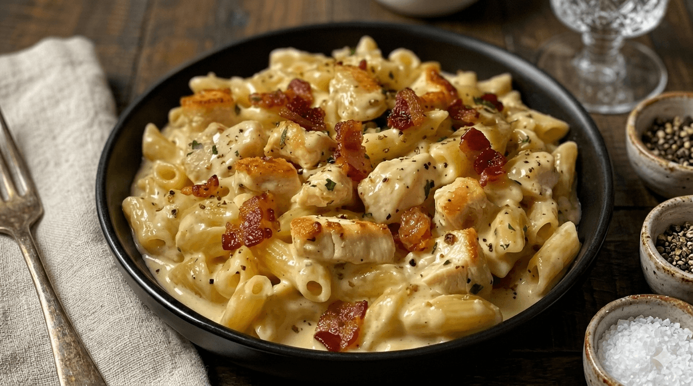 Easy Chicken Bacon Ranch Pasta for Quick Weeknight Dinners
