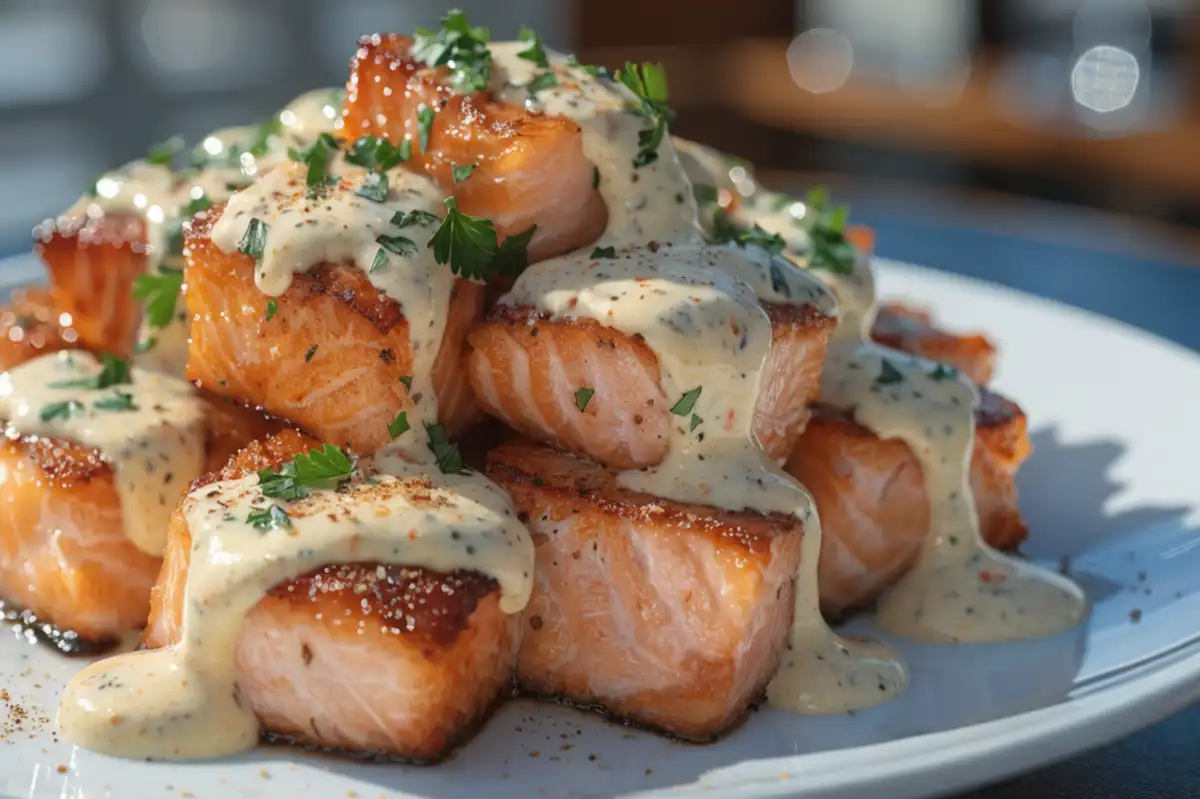 Bang Bang Salmon Bites