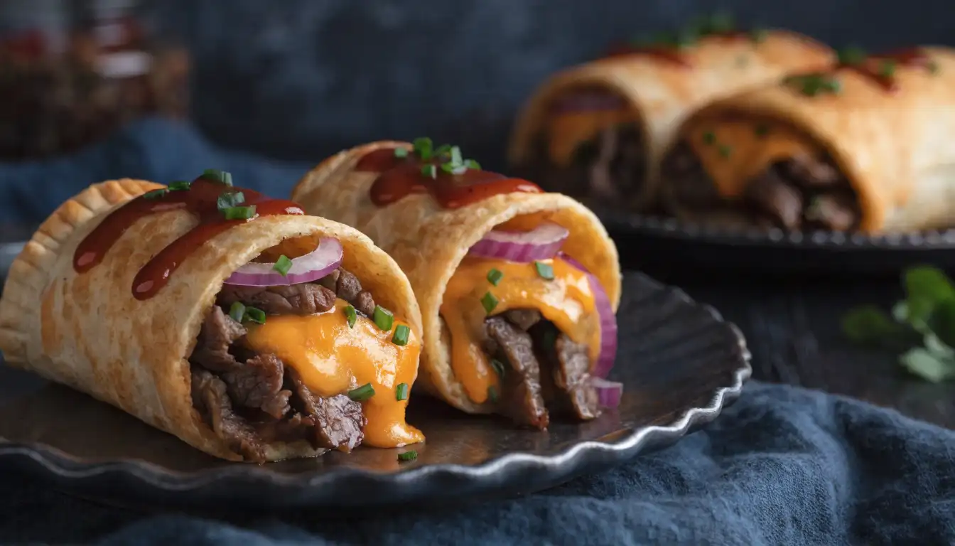 Keto Philly Cheesesteak Roll Ups