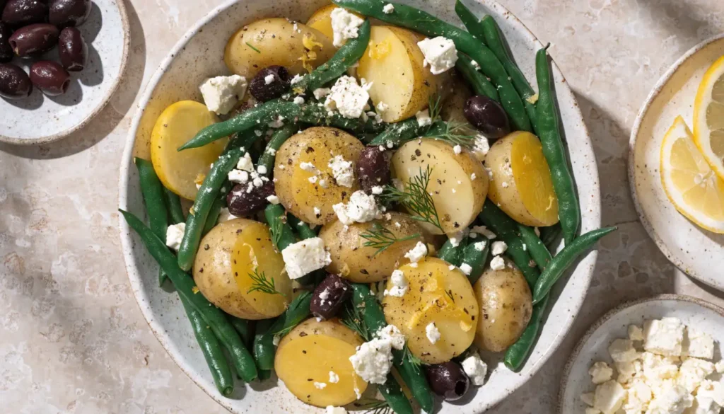 Creamy Green Bean Potato Salad