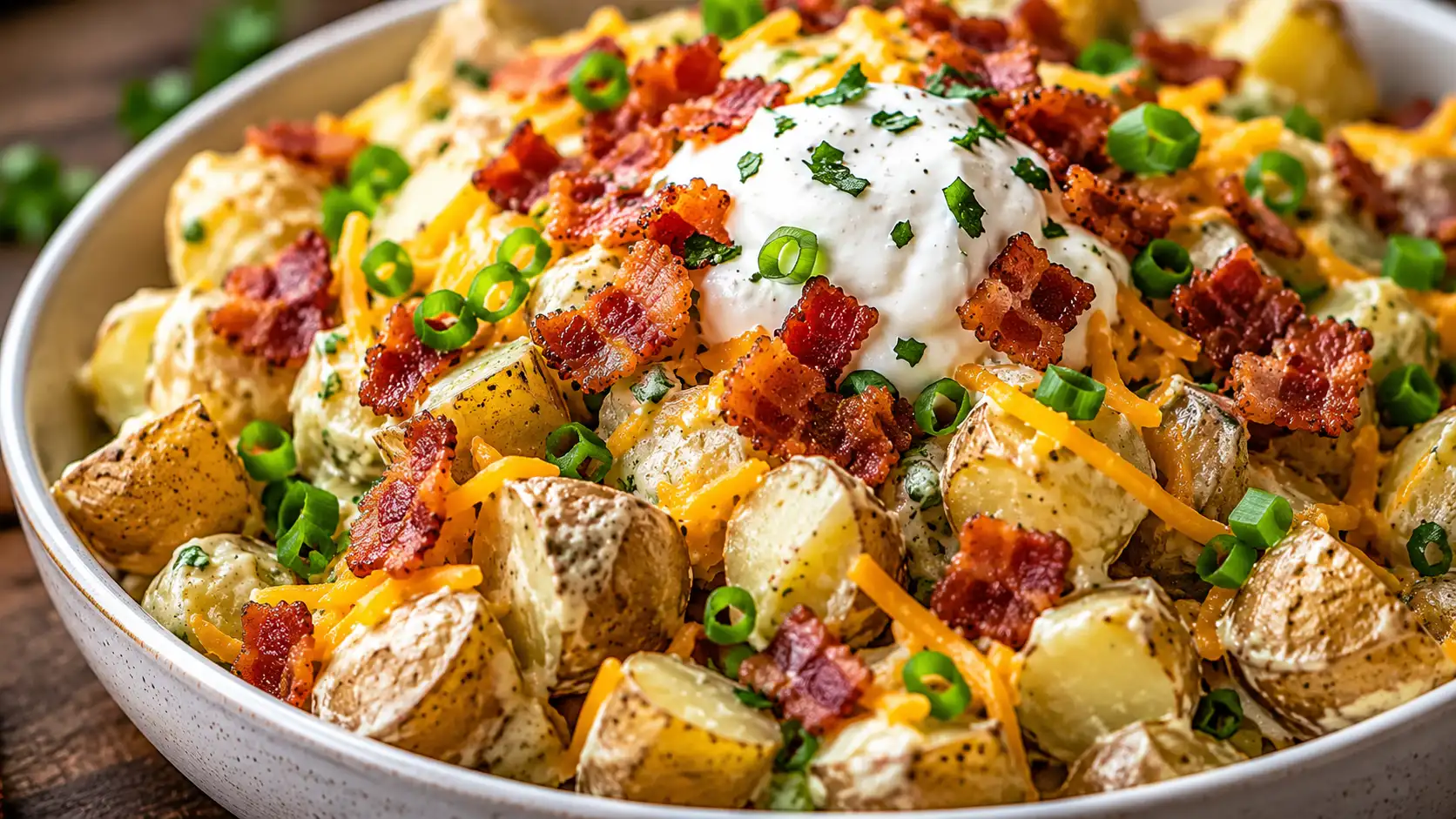 Loaded Baked Potato Salad