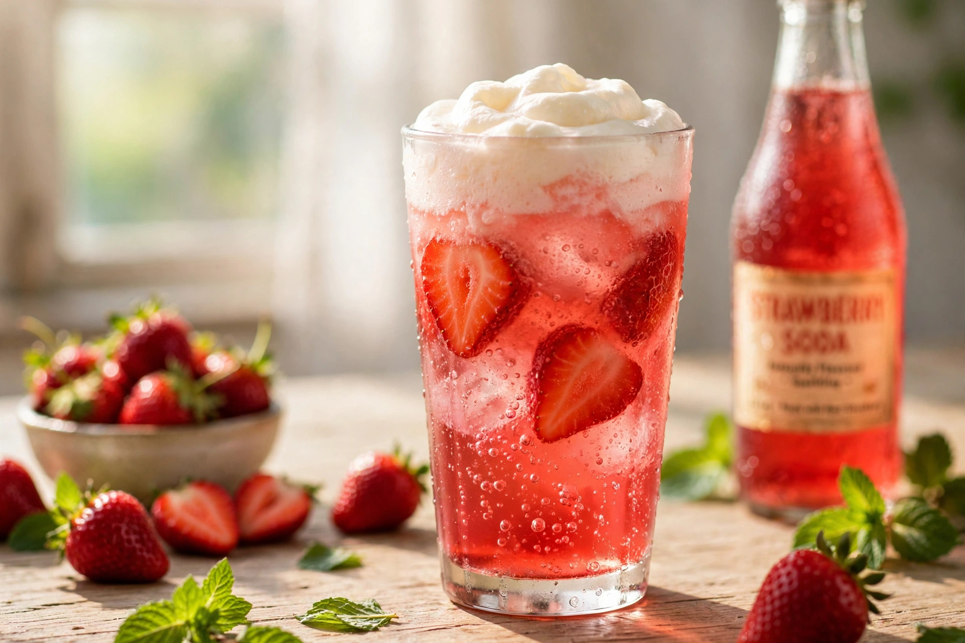 Strawberry Cream Soda