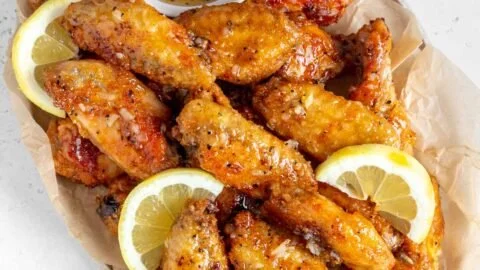 Creamy garlic chicken recipe with juicy chicken in a rich cream sauce